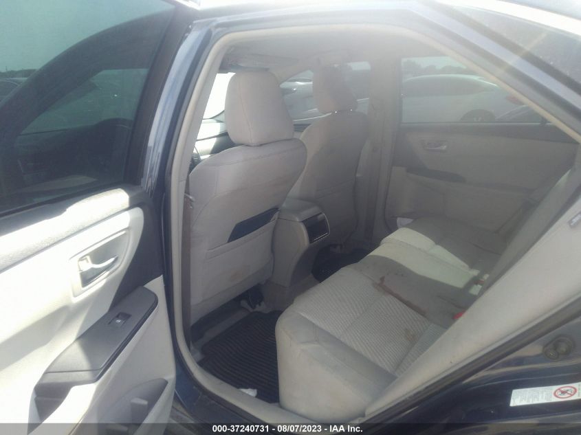 2016 TOYOTA CAMRY XLE/SE/LE/XSE - 4T4BF1FK9GR543907