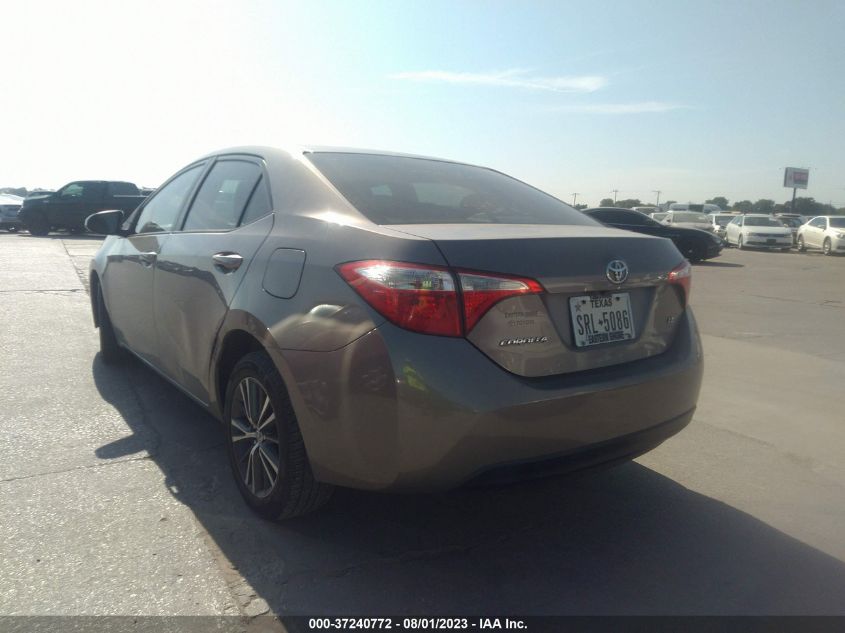 2016 TOYOTA COROLLA L/LE/S/S PLUS/LE PLUS - 2T1BURHE5GC505386