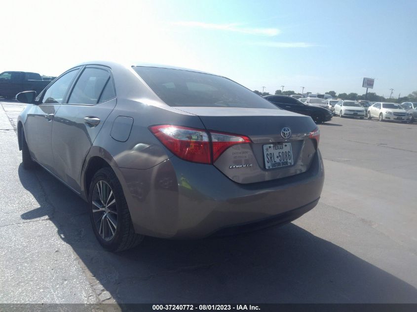 2016 TOYOTA COROLLA L/LE/S/S PLUS/LE PLUS - 2T1BURHE5GC505386