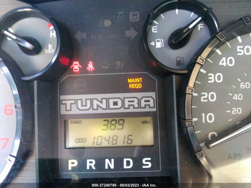 2014 TOYOTA TUNDRA 2WD TRUCK SR - 5TFNU5F15EX031489