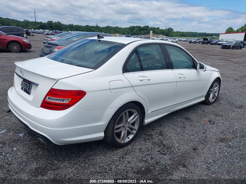 2013 MERCEDES-BENZ C-CLASS C 300 LUXURY - WDDGF8AB2DG113656