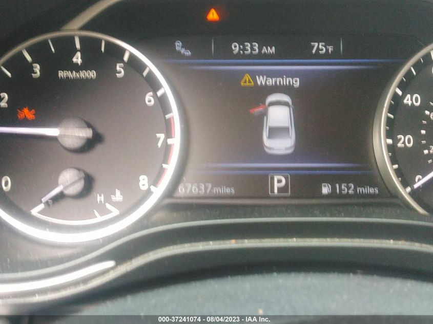 2019 NISSAN MAXIMA SL - 1N4AA6AV7KC369685