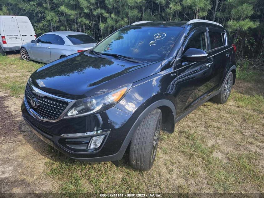2014 KIA SPORTAGE - KNDPCCAC6E7596651