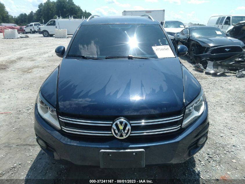 2013 VOLKSWAGEN TIGUAN SE - WVGBV7AX5DW508283