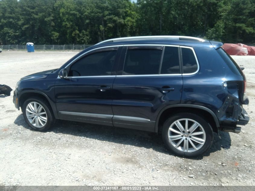 2013 VOLKSWAGEN TIGUAN SE - WVGBV7AX5DW508283