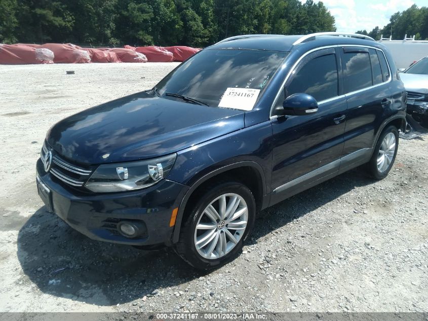 2013 VOLKSWAGEN TIGUAN SE - WVGBV7AX5DW508283