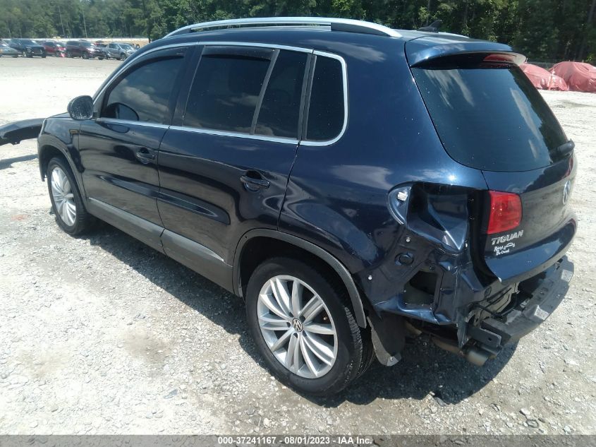 2013 VOLKSWAGEN TIGUAN SE - WVGBV7AX5DW508283