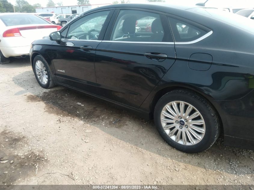 2014 FORD FUSION SE HYBRID - 3FA6P0LUXER129574