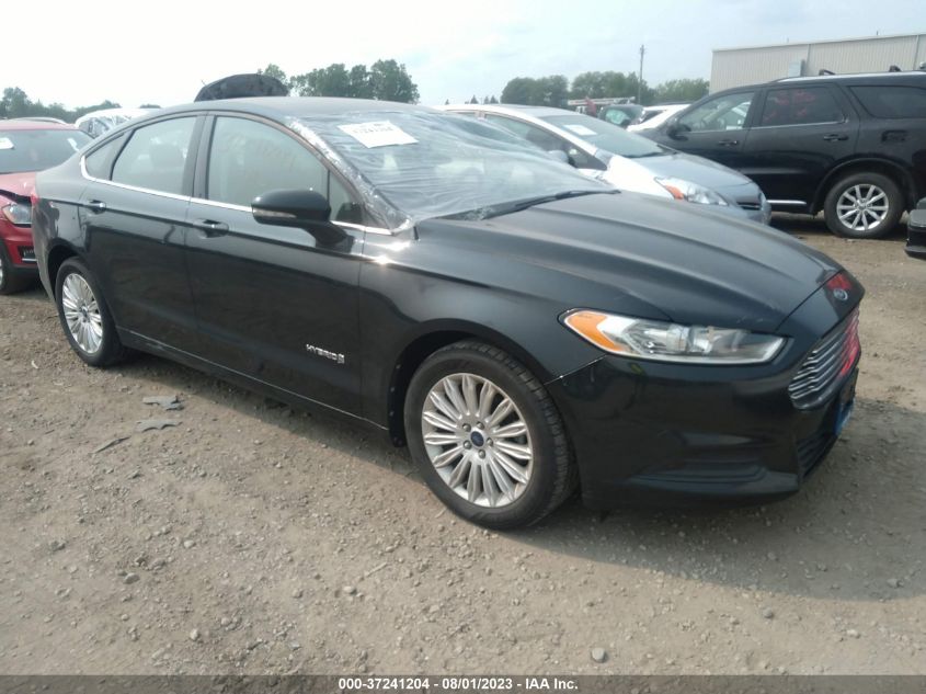 2014 FORD FUSION SE HYBRID - 3FA6P0LUXER129574