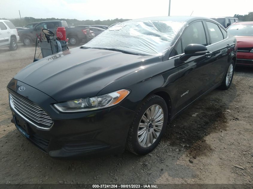2014 FORD FUSION SE HYBRID - 3FA6P0LUXER129574