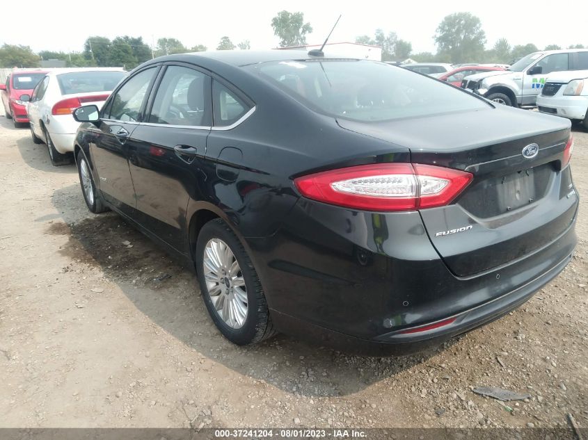2014 FORD FUSION SE HYBRID - 3FA6P0LUXER129574