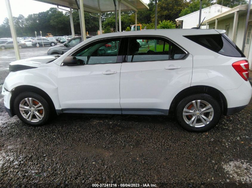 2017 CHEVROLET EQUINOX LS - 2GNALBEK0H1593514