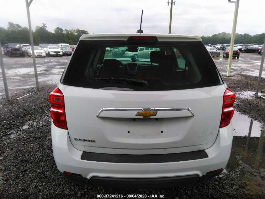 2017 CHEVROLET EQUINOX LS - 2GNALBEK0H1593514