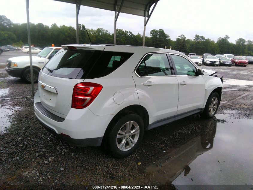 2017 CHEVROLET EQUINOX LS - 2GNALBEK0H1593514