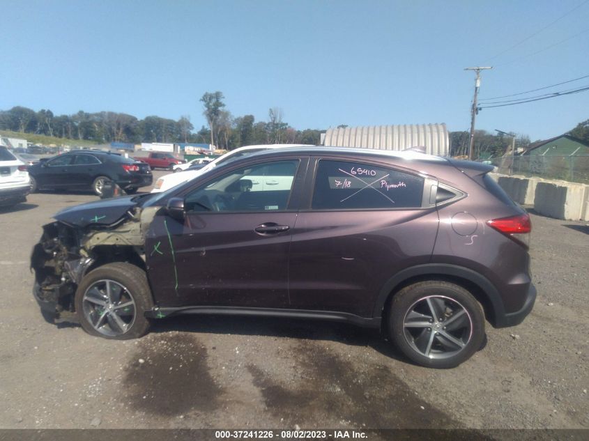 2022 HONDA HR-V EX - 3CZRU6H58NM752042