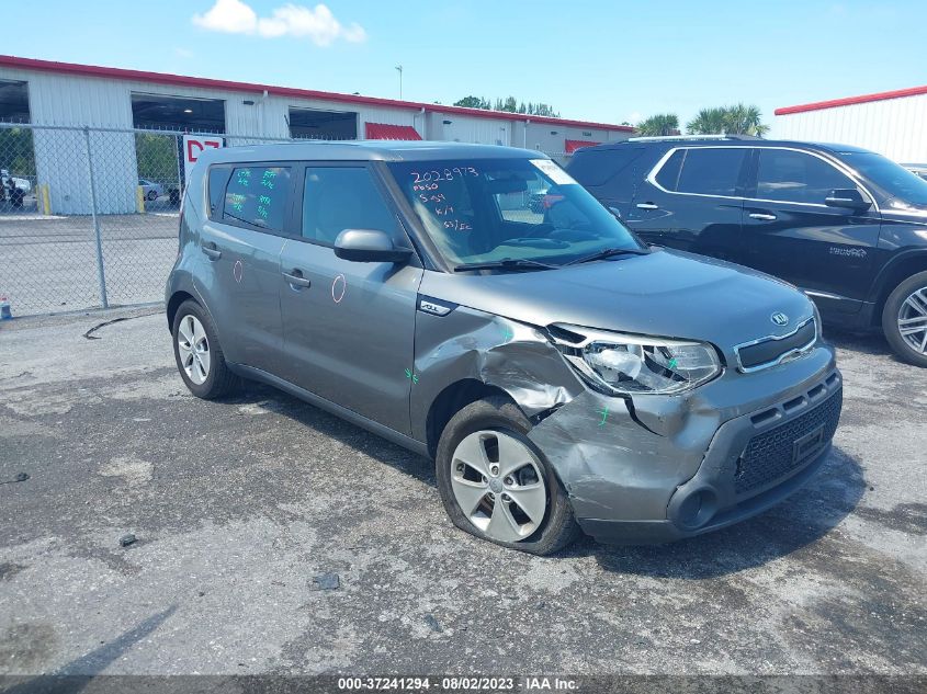2015 KIA SOUL - KNDJN2A23F7203465