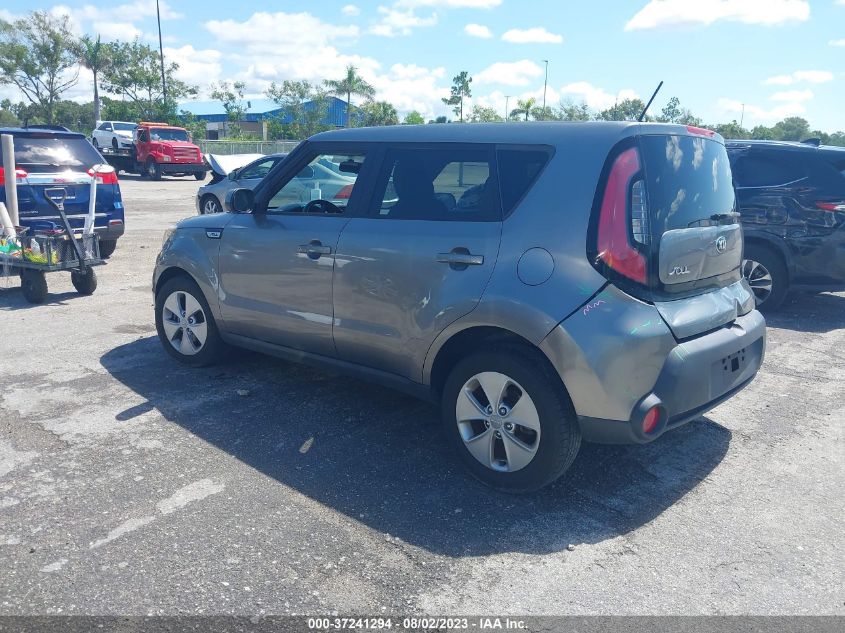 2015 KIA SOUL - KNDJN2A23F7203465