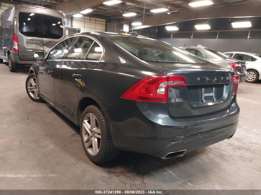 2015 VOLVO S60 T5 PREMIER - YV1612TK5F2352174