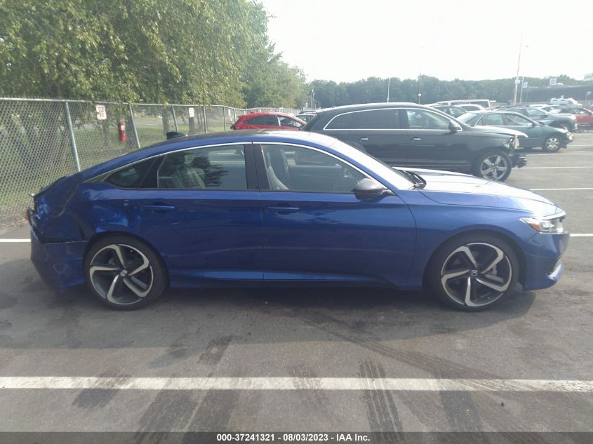 2022 HONDA ACCORD SEDAN SPORT - 1HGCV2F32NA012892