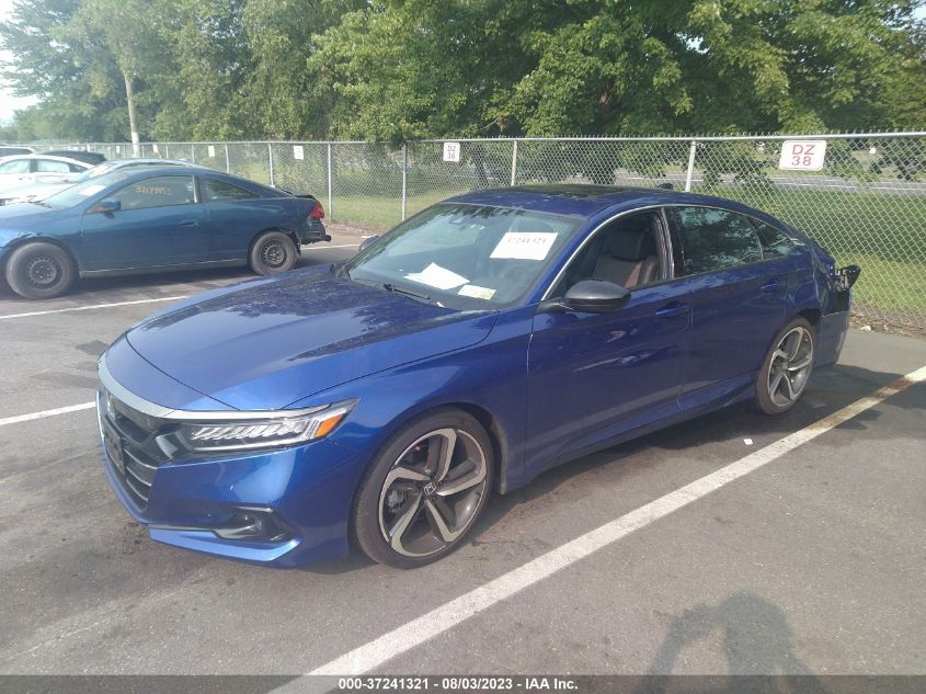 2022 HONDA ACCORD SEDAN SPORT - 1HGCV2F32NA012892