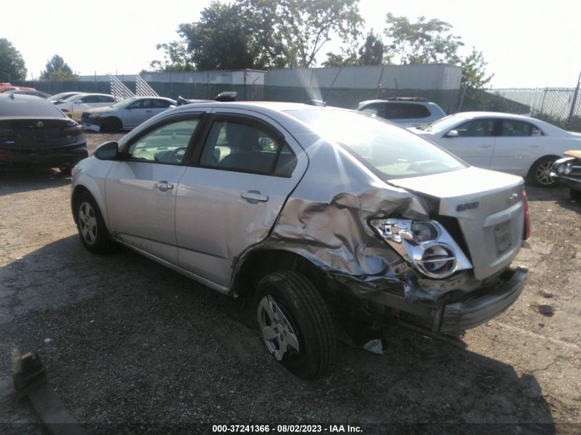 2016 CHEVROLET SONIC LS - 1G1JA5SG7G4104005