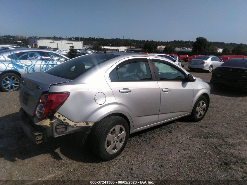 2016 CHEVROLET SONIC LS - 1G1JA5SG7G4104005