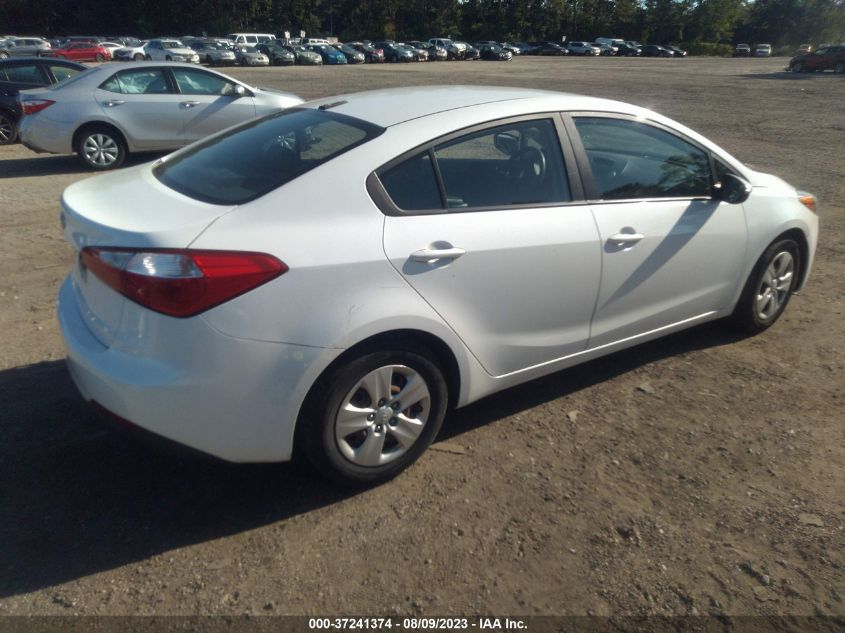 2015 KIA FORTE LX - KNAFX4A66F5335580
