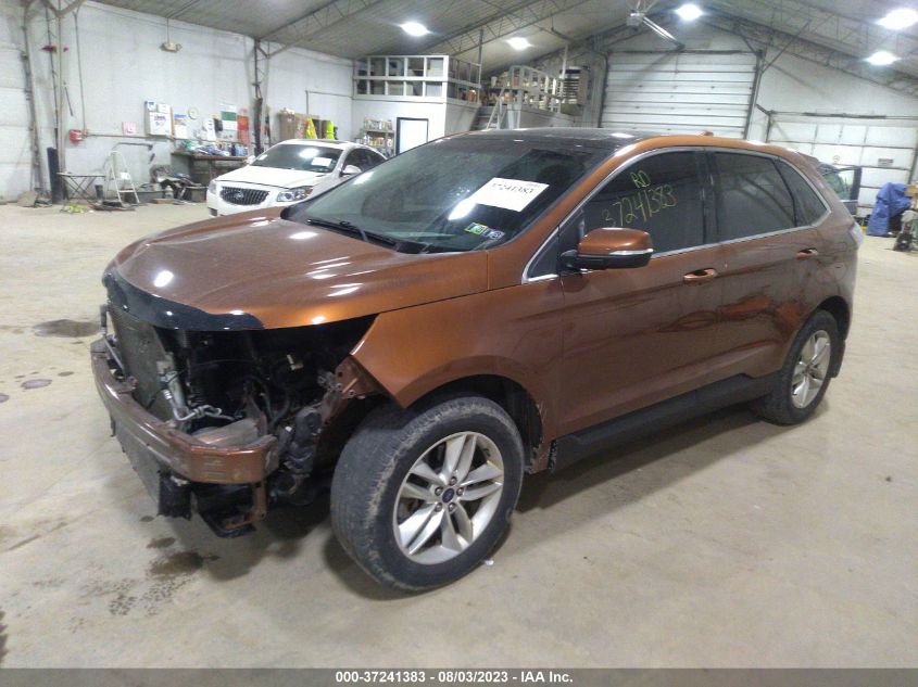 2FMPK4J99HBB15473 2017 FORD EDGE, photo no. 2