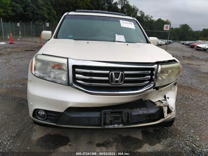 2013 HONDA PILOT TOURING - 5FNYF4H97DB012956