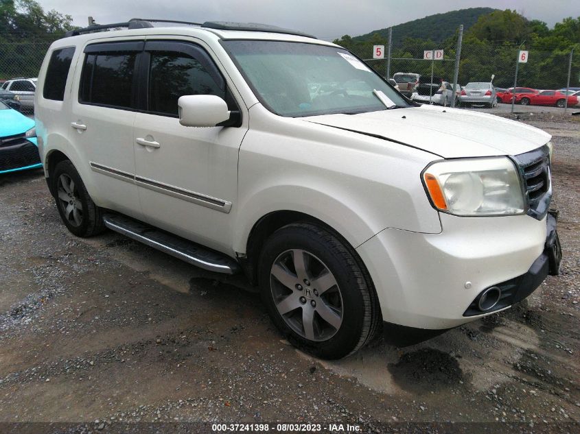 2013 HONDA PILOT TOURING - 5FNYF4H97DB012956