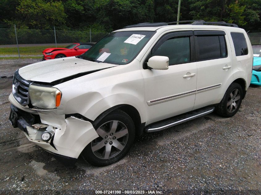 2013 HONDA PILOT TOURING - 5FNYF4H97DB012956