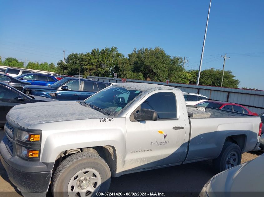 2014 CHEVROLET SILVERADO 1500 WORK TRUCK - 1GCNCPEC5EZ372350