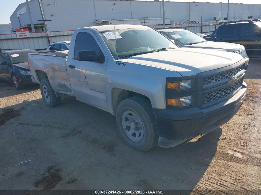 2014 CHEVROLET SILVERADO 1500 WORK TRUCK - 1GCNCPEC5EZ372350
