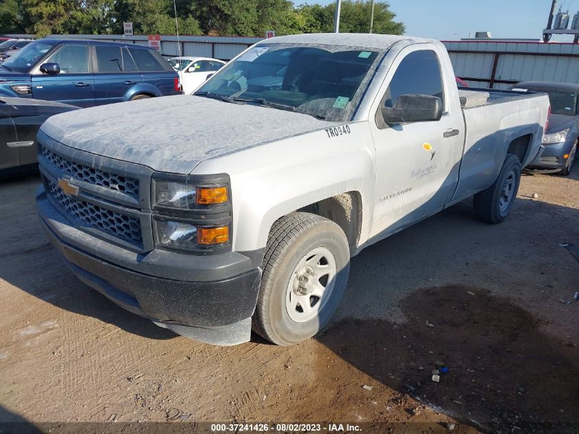 2014 CHEVROLET SILVERADO 1500 WORK TRUCK - 1GCNCPEC5EZ372350