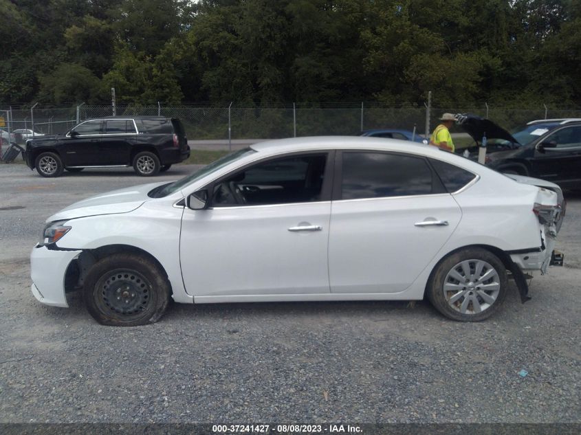 2019 NISSAN SENTRA S - 3N1AB7AP9KY227234