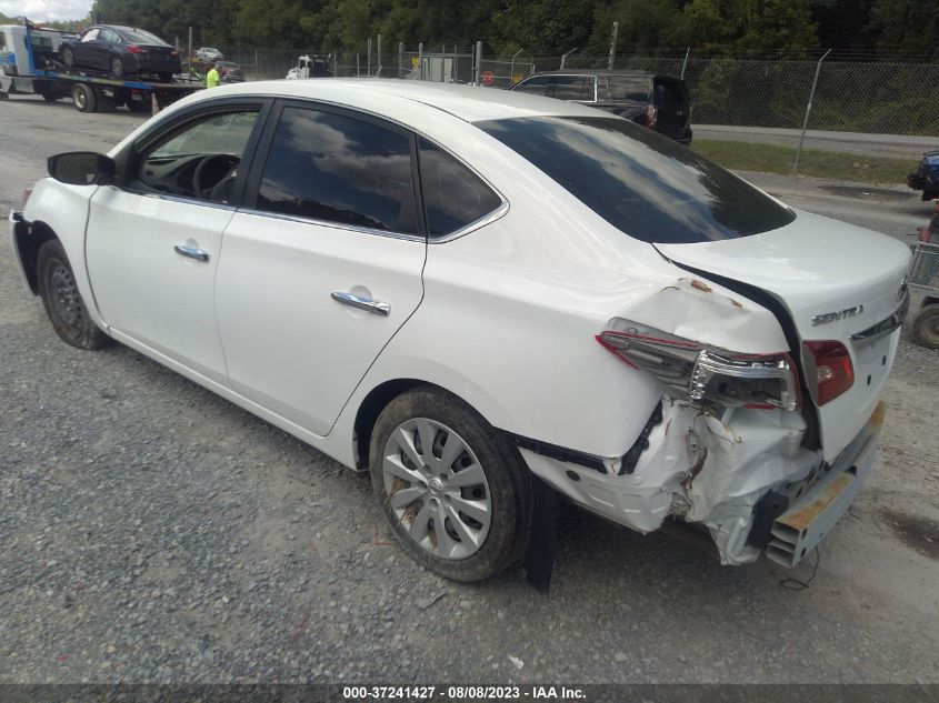 2019 NISSAN SENTRA S - 3N1AB7AP9KY227234