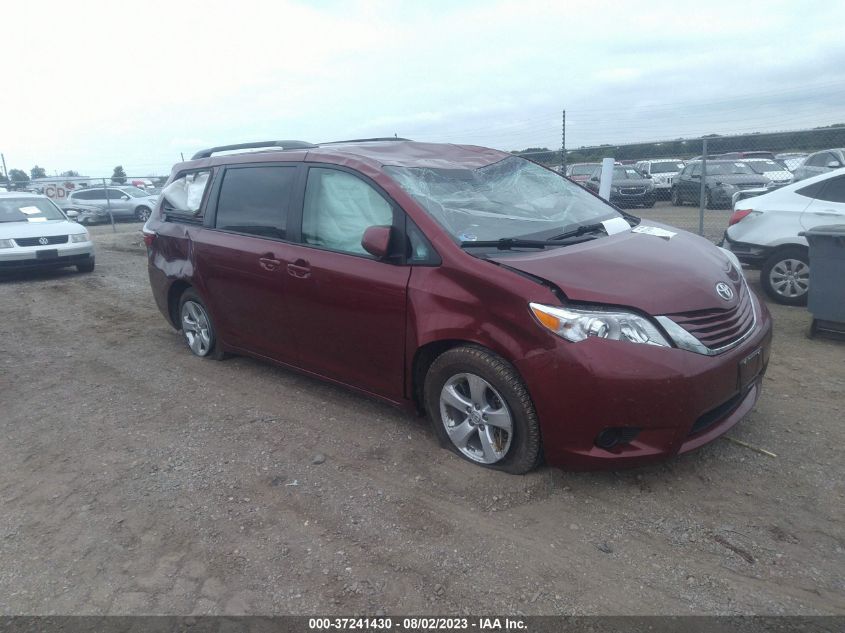 2015 TOYOTA SIENNA LE - 5TDKK3DC2FS646073