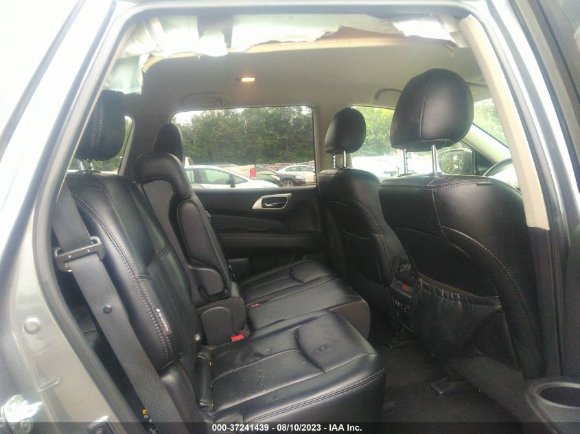 2019 NISSAN PATHFINDER SL - 5N1DR2MN6KC642390
