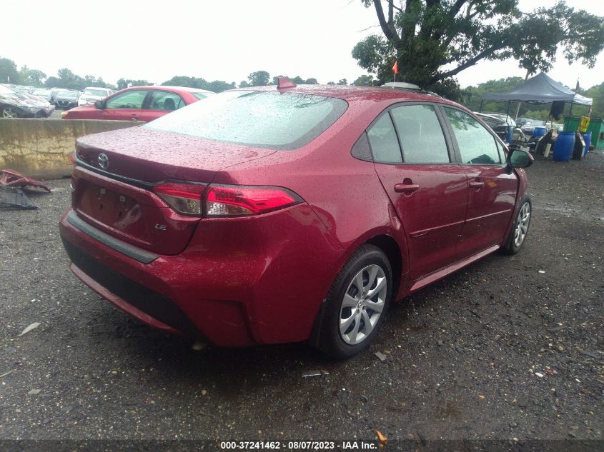 2022 TOYOTA COROLLA LE - 5YFEPMAE8NP312972