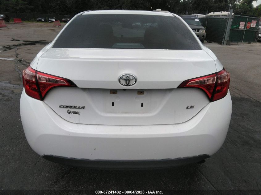 2017 TOYOTA COROLLA LE - 5YFBURHE5HP692534