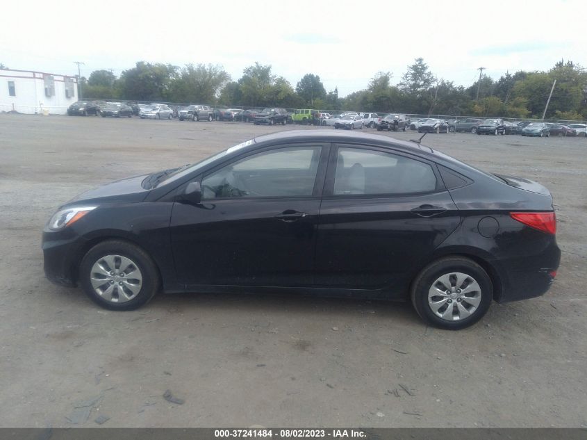 2017 HYUNDAI ACCENT SE - KMHCT4AE7HU243567