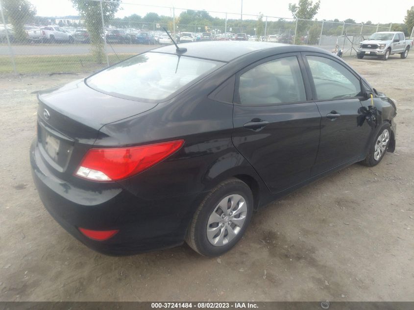 2017 HYUNDAI ACCENT SE - KMHCT4AE7HU243567