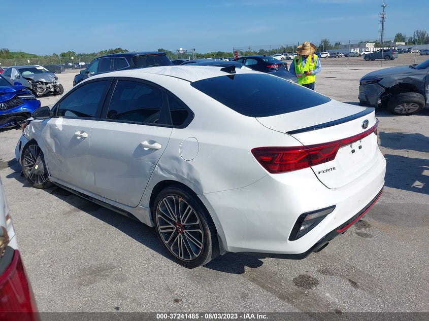 VIN 3KPF44AC9ME397798 2021 KIA FORTE GT