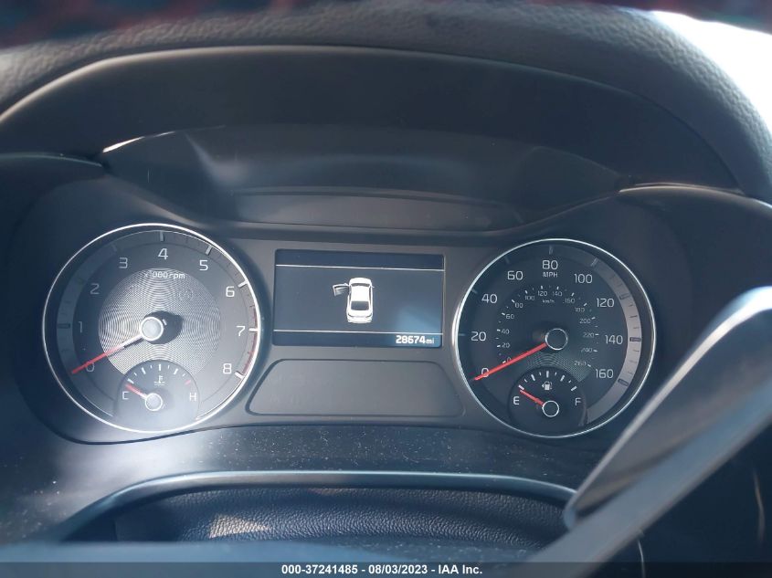 VIN 3KPF44AC9ME397798 2021 KIA FORTE GT