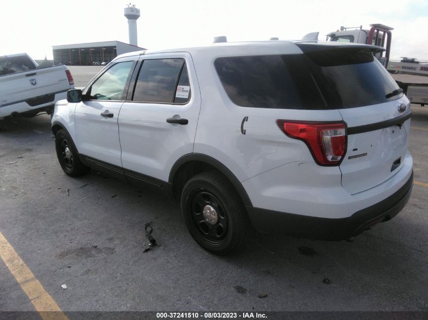 2017 FORD POLICE INTERCEPTOR - 1FM5K8ARXHGB00939