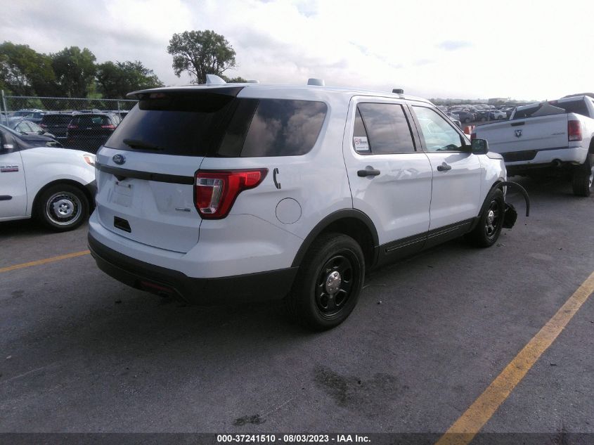 2017 FORD POLICE INTERCEPTOR - 1FM5K8ARXHGB00939