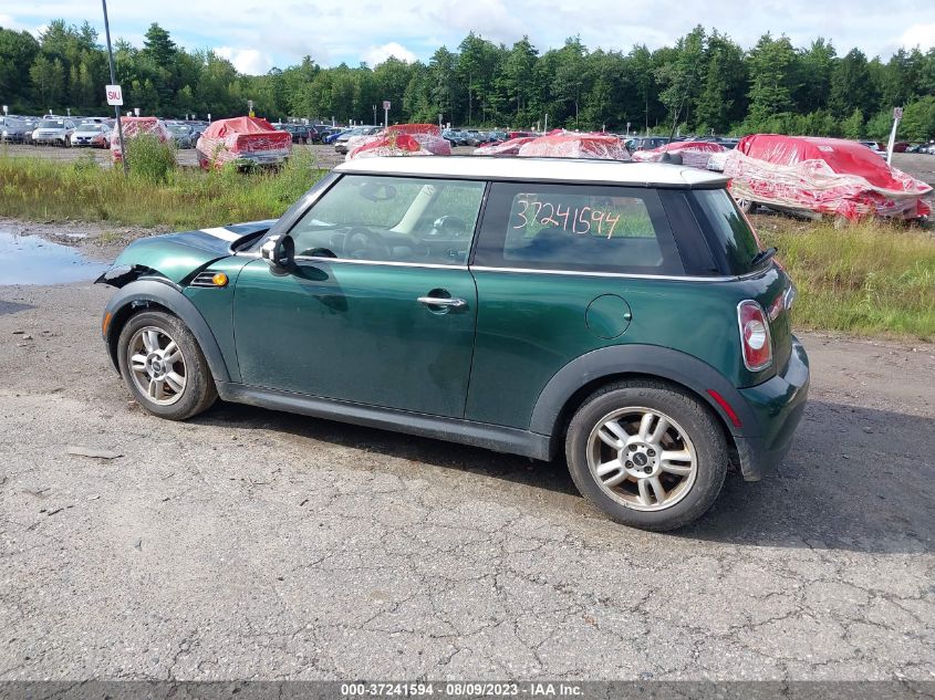 2013 MINI COOPER HARDTOP - WMWSU3C51DT375497