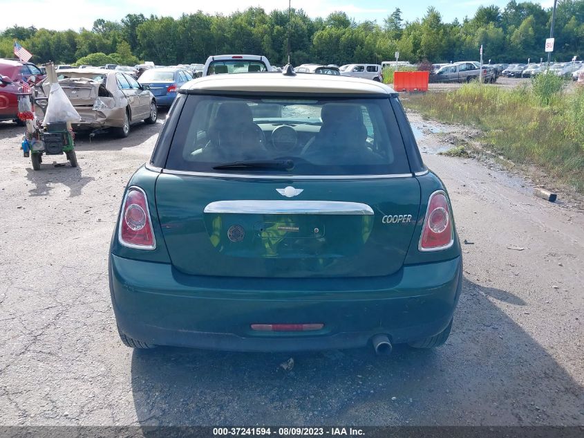 2013 MINI COOPER HARDTOP - WMWSU3C51DT375497