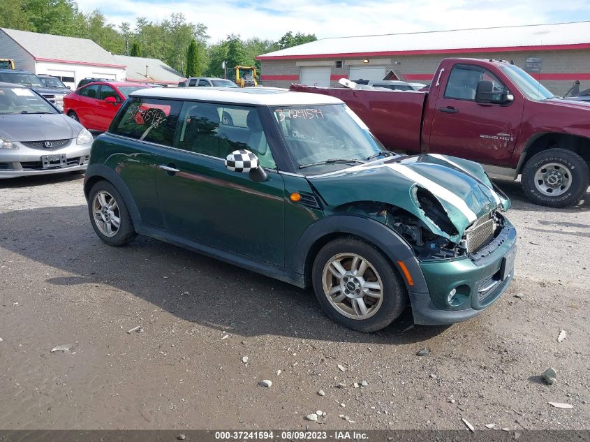 2013 MINI COOPER HARDTOP - WMWSU3C51DT375497