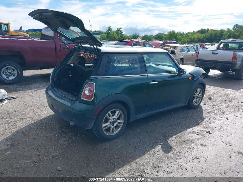 2013 MINI COOPER HARDTOP - WMWSU3C51DT375497
